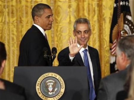 图文前白宫办公厅主任宣布竞选芝加哥市长