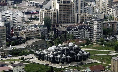 科索沃国家图书馆 科索沃国家图书馆