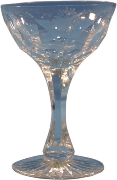 御纹章玻璃高脚杯