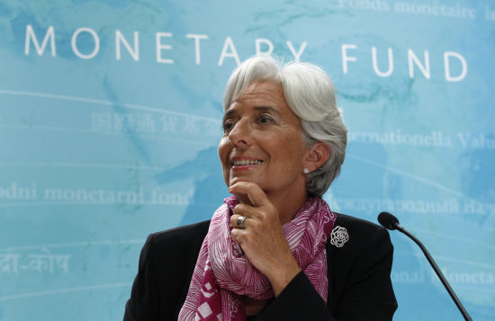 ͼΪʻһ֯(IMF)ܲÿ˹͡-ӵ(Christine Lagarde)