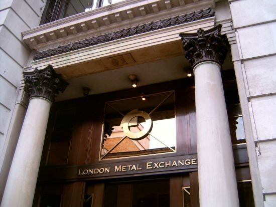 图文:伦敦金属交易所或将被收购