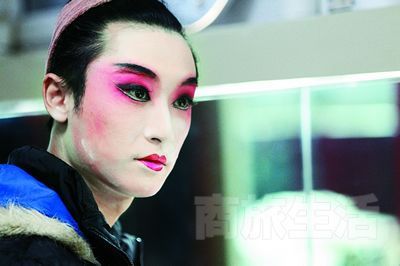 《梅兰芳华》中旦角扮演者刘欣然.