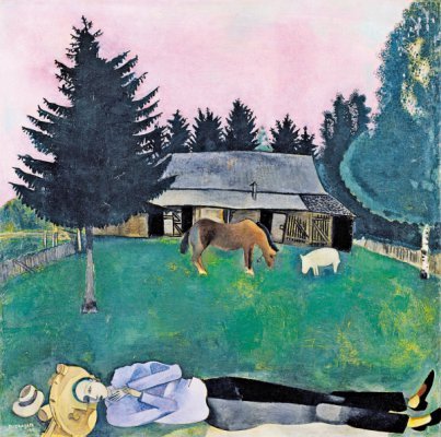 1《侧卧的诗人》(The Poet Reclining,1915),1942年由伦敦泰特美术馆购藏 1《侧卧的诗人》(The Poet Reclining,1915),1942年由伦敦泰特美术馆购藏