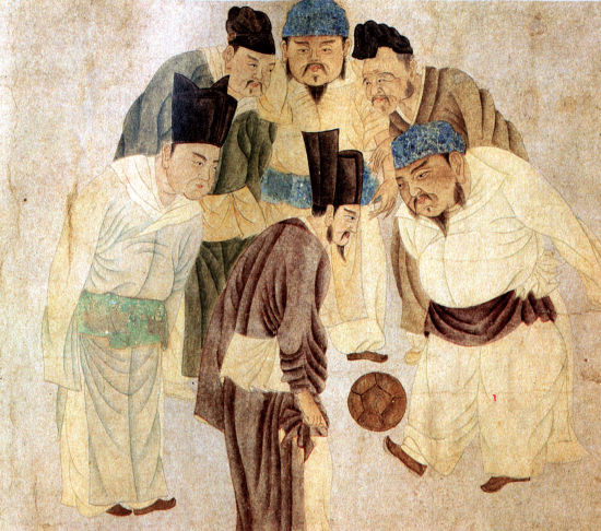 中国古代的蹴鞠:世界足球之源