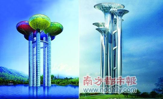 深圳建筑师曹汉平的设计方案。 奥林匹克公园瞭望塔的中标方案。 深圳建筑师曹汉平的设计方案。 奥林匹克公园瞭望塔的中标方案。
