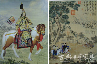 (乾隆帝戎装像)-图片版权归原作者所有 (乾隆帝戎装像)-图片版权归原作者所有