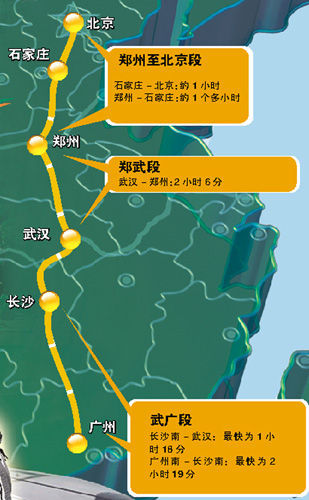 京广高铁将在12月20日 京广高铁将在12月20日