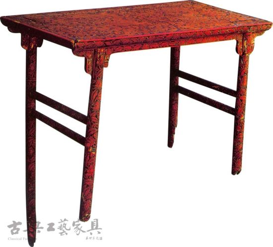 中国古代髹漆家具简介：起居文化的形成_红木百科_新浪收藏_新浪网