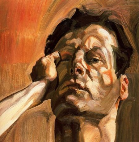 5. 《Man’s Head (Self Portrait)》, Lucian Freud