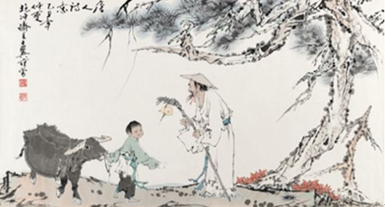 范曾 《唐人诗意》