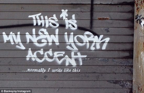 ˹ðԼͿд֡This is my New York accent(ҵŦԼǻ)ͬʱ»޳дnormally I write like this(ͨд)