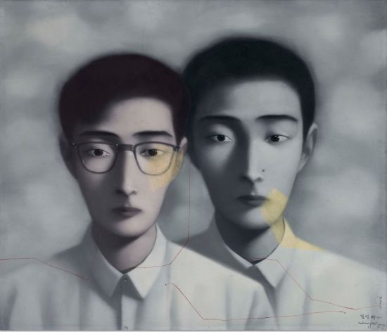 张晓刚 血缘-大家庭:同志 张晓刚 血缘-大家庭:同志