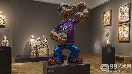 杰夫·昆斯雕塑《大力水手》(Popeye) 杰夫·昆斯雕塑《大力水手》(Popeye)