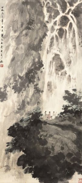 画夜场登场; “澄道”,是道家境界; lot 1299 傅抱石(1904