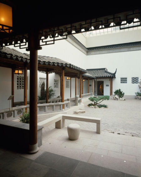 图十一、大都会博物馆中国馆的古典庭院“明轩”