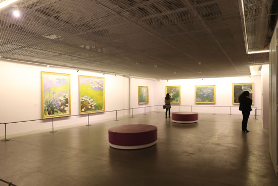 上海k11的莫奈展现场