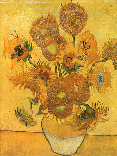  TOP9.ƿ15տ(Vasewith Fifteen Sunflowers1888)3970Ԫ