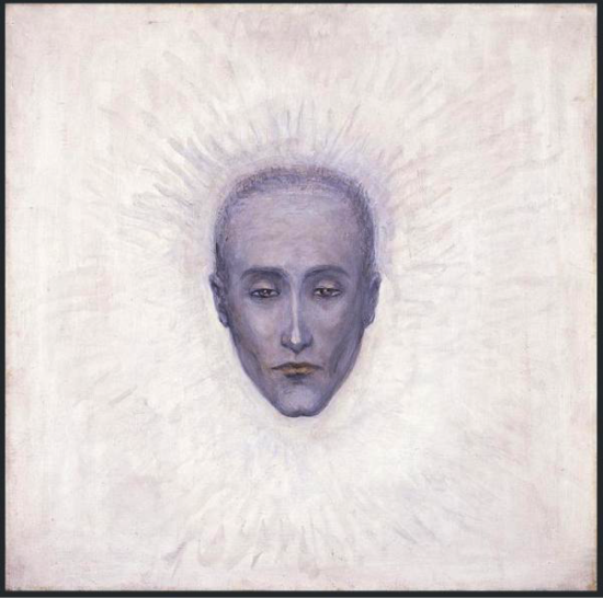 弗洛琳•史提海莫油画作品《马歇尔•杜尚肖像》（1925）