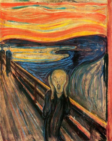 ŦԼٵִ(MOMA)Ͱ»ɿ(Edvard Munch)ġС(The Scream)