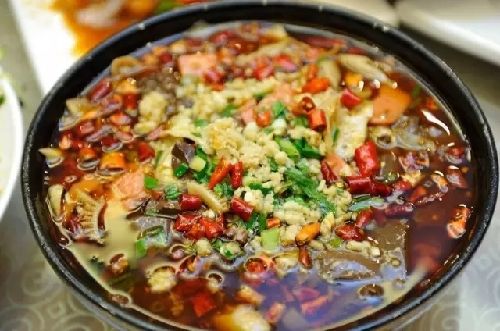 毛血旺 毛血旺