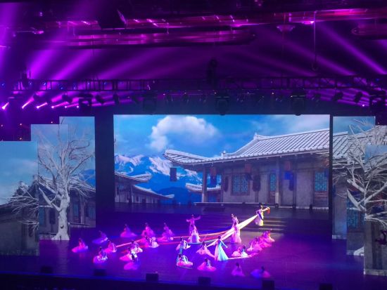 大型民族歌舞史诗“家园”演出现场 大型民族歌舞史诗“家园”演出现场