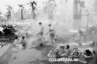 温泉遭遇同质化竞争发展瓶颈