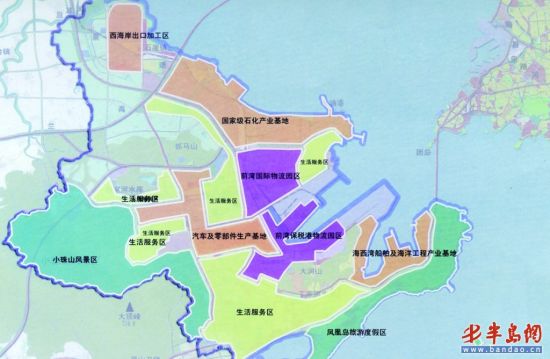 青岛蓝色经济改革试点启动 拟建成环湾特大城