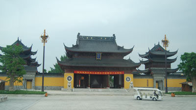 全国网媒携手同游苏州千年古刹重元寺(图)