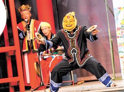 贵州馆用侗族营建工艺 全木避暑天堂如苗乡侗寨