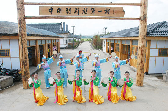 安图县候选景区:红旗朝鲜族民俗村(组图)
