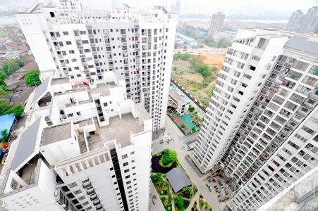 柳州市首个改制企业职工危旧房集中去改造工程“和兴园” 百里皆入画 两翼展翅飞