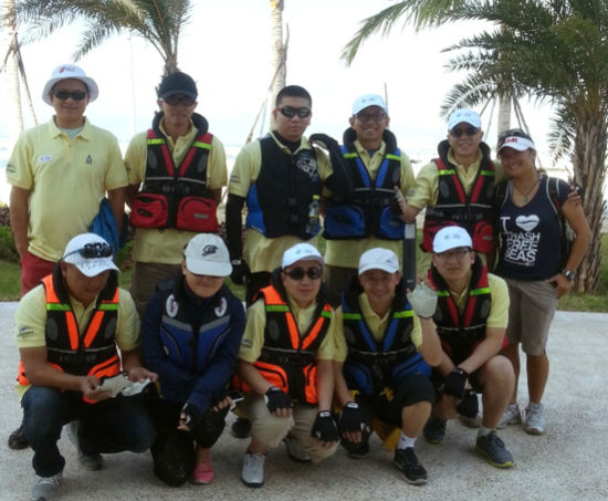 2013环海南岛国际大帆船赛帆船训练营开营