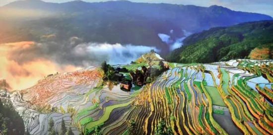 加榜梯田 美国CNN强推贵州黄果树大瀑布:中国最美的地方之一
