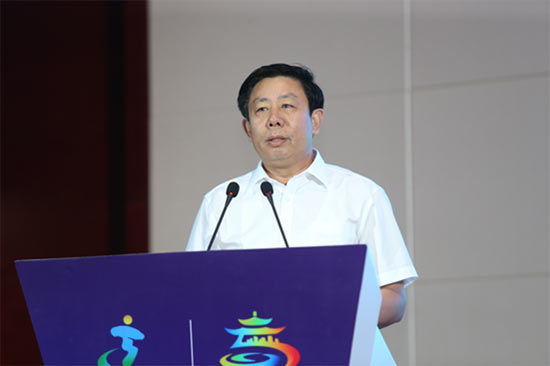 保定市政府副市长王月衡致辞 保定市首届旅发大会旅游产业融合与创新发展论坛成功举行