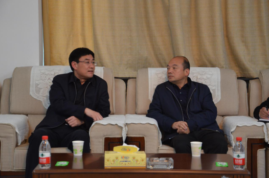 杨建国与周口经济开发区党委书记田林座谈 老杨会客厅合作周口经济开发区市场化助力招商提效