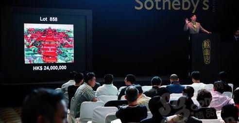 不温不火的中国艺术品市场风险大于收益(图)