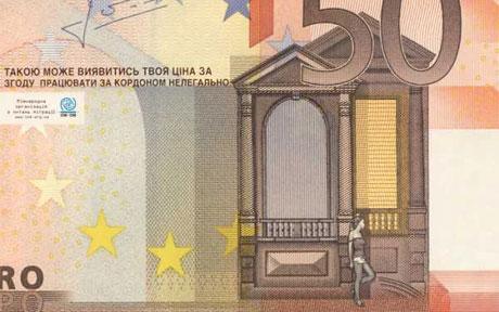 欧盟将妓女形象印上欧元纸币(组图)