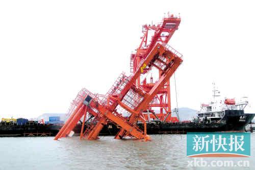 　　珠海港发生重大设备责任事故