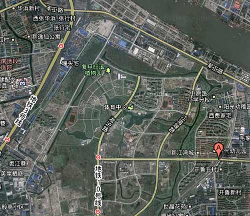 上海城区生态湿地疑缩水 回应称未破坏原貌(图)