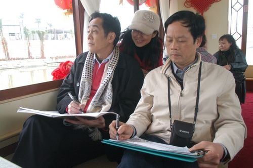 北部湾六市画家感受“中国水城”印象(组图)