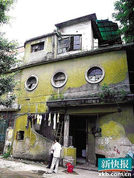 拆除前的诗书街69号之一。(资料图) 广州国有历史建筑可出让出租 破坏最高罚50万