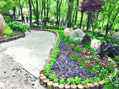 新洲小游园 武汉城市绿环全国最长 沿绕城高速延伸190公里