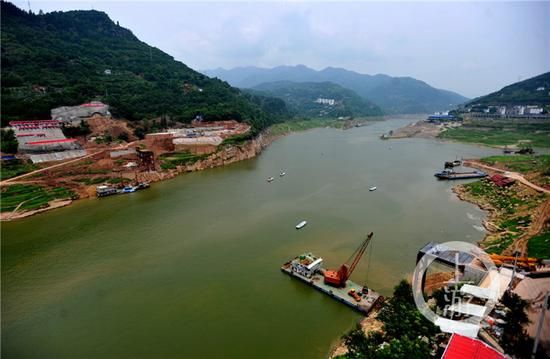 施工现场 郑万铁路重庆云阳段快速推进 重庆到北京8小时