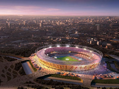 伦敦奥运会主体育场(资料图)