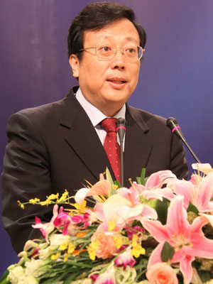 图文:中国教育部副部长郝平
