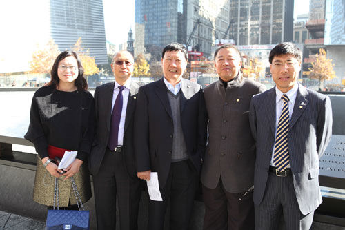 图文:中国企业家俱乐部成员在中国中心