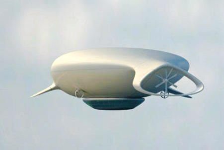 图片 法国一家公司最近成功地设计出一款名为“载人的云”的新型飞艇_滚动新闻_新浪财经_新浪网