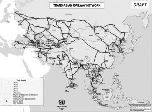 泛亚铁路线路图(资料图)