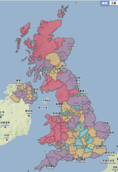 英国通孞管理局公布宽带地图