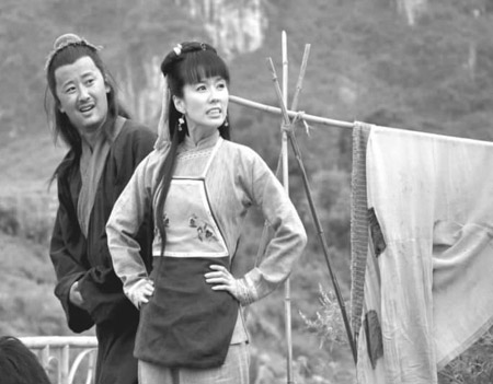 “三姐”回影城柳城山歌起(组图)